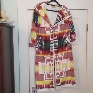 NEW Southwestern printed hooded sweater/sweatshirt